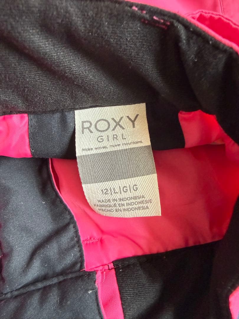 ROXY ヒョウ柄 スキーウェア 子ども用