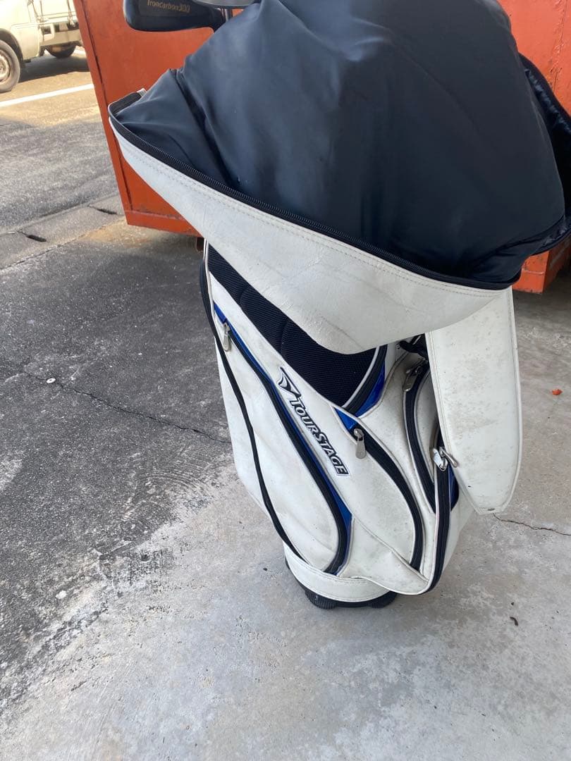 TOURSTAGE ゴルフクラブセット ホワイト/ブラック