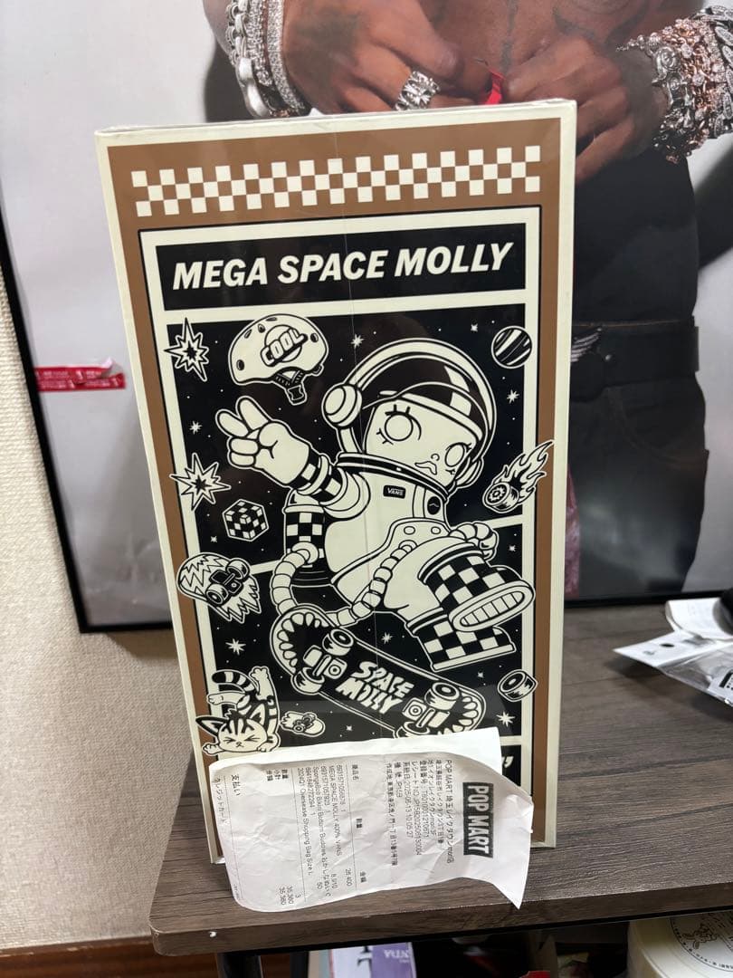 スポーツ MEGA SPACE MOLLY x Vans 400% popmart