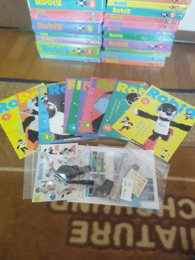ディアゴスティーニ ロビ2 12巻〜80巻セット＆1巻〜11巻ジャンク部品付き