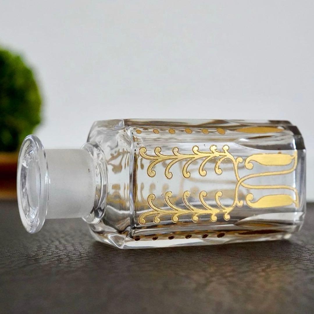 24金彩 香水瓶★オールドバカラ BACCARAT Piver★極希少レア★美品