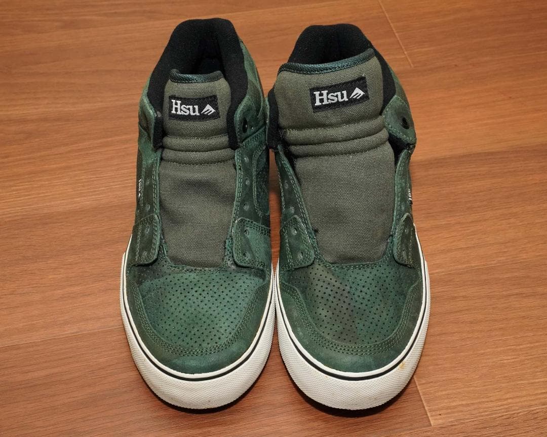 emerica hsu グリーン　27cm　デッドストック　新品　サンプル