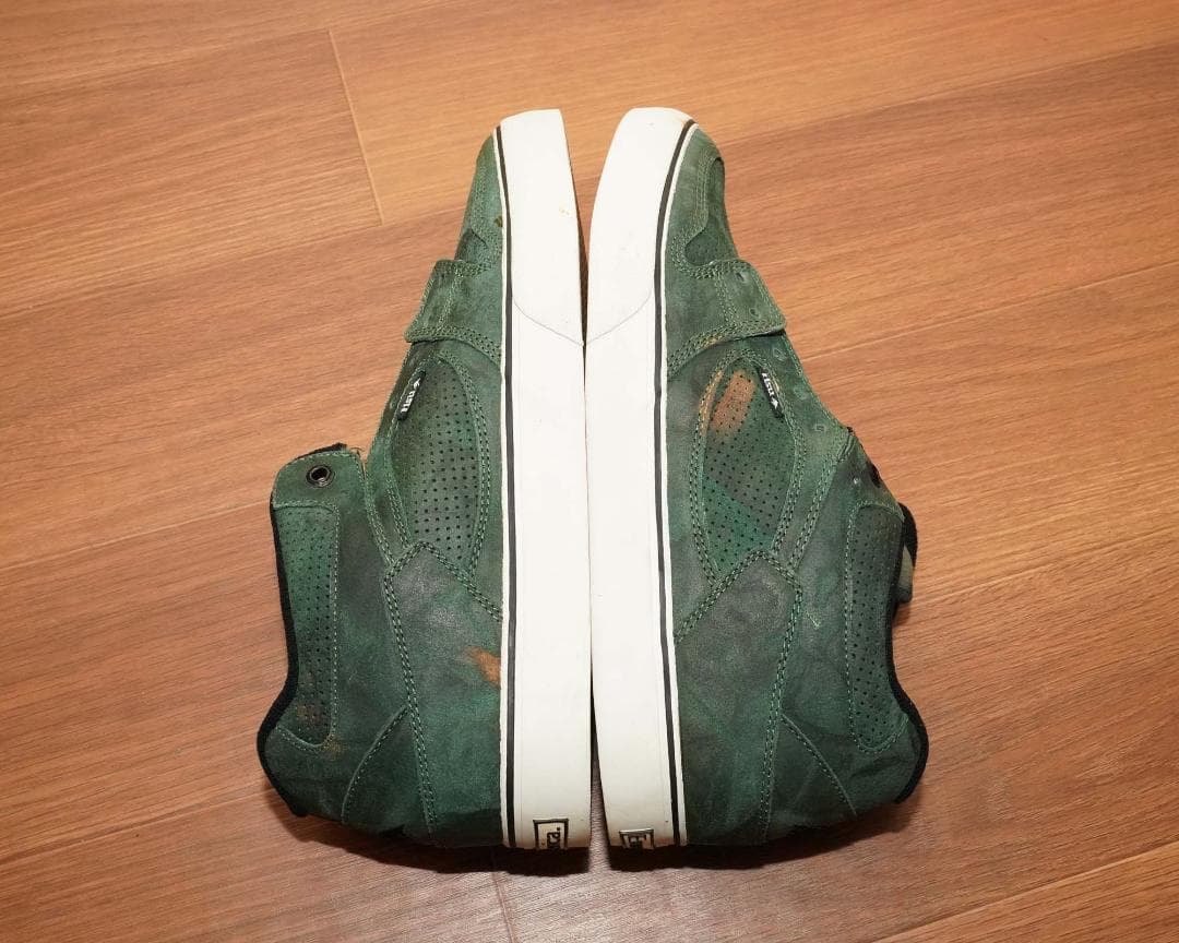 emerica hsu グリーン　27cm　デッドストック　新品　サンプル