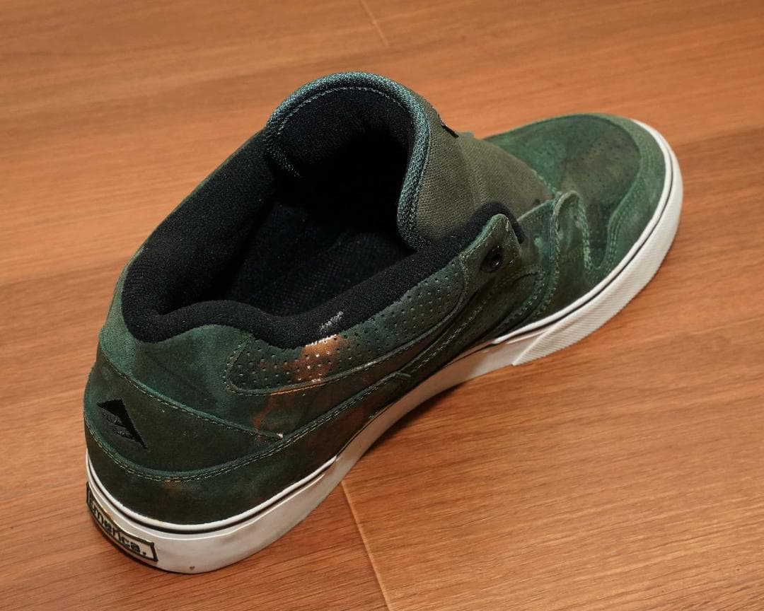 emerica hsu グリーン　27cm　デッドストック　新品　サンプル