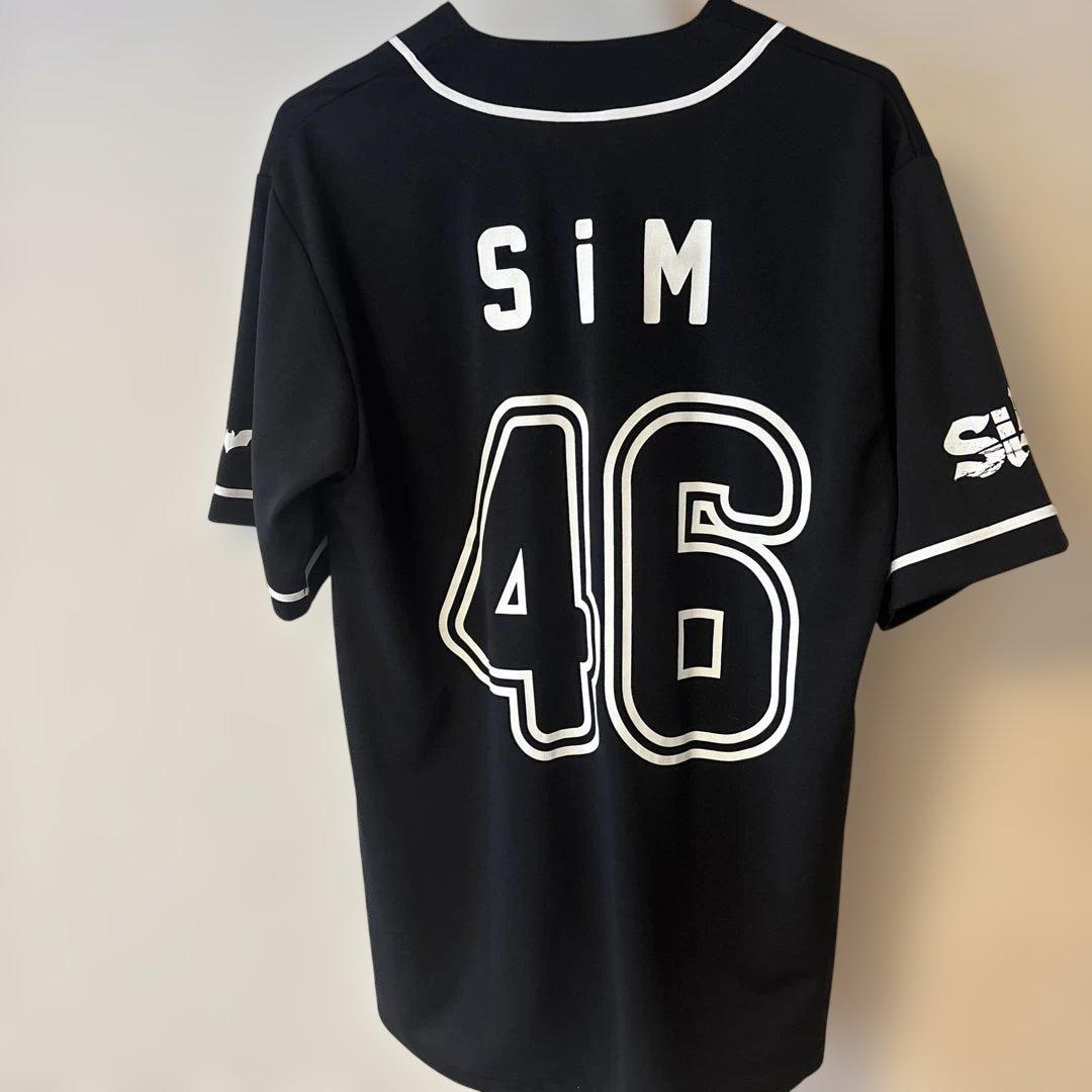 SiMベースボールシャツ　サイズL