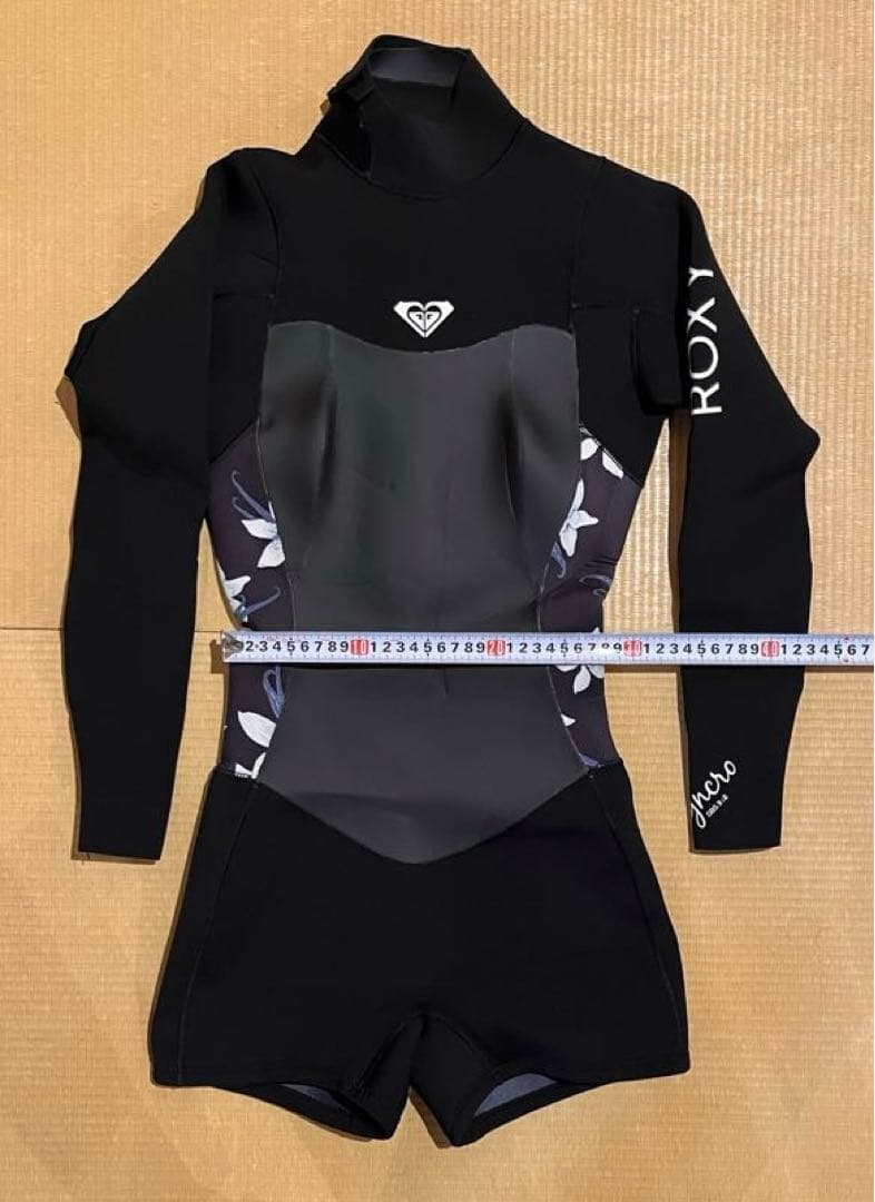 未使用品 ROXY ロキシー 3/2mm ロンスプ バックジッパーM