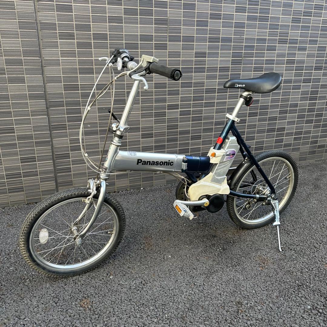 最終価格旧車Panasonic オフタイム電動アシスト自転車バッテリー不良