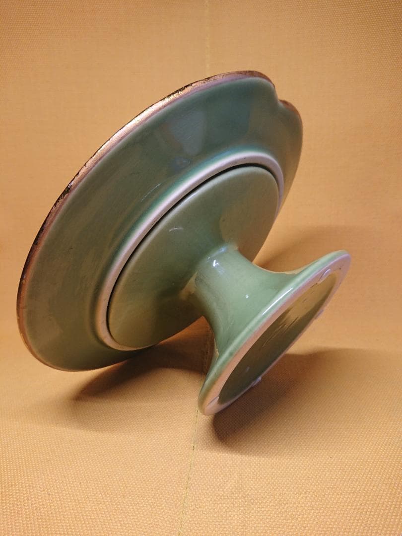 トレー　皿　陶器　ヨーロッパ　置物　インテリア　工芸品　美術品　A1673