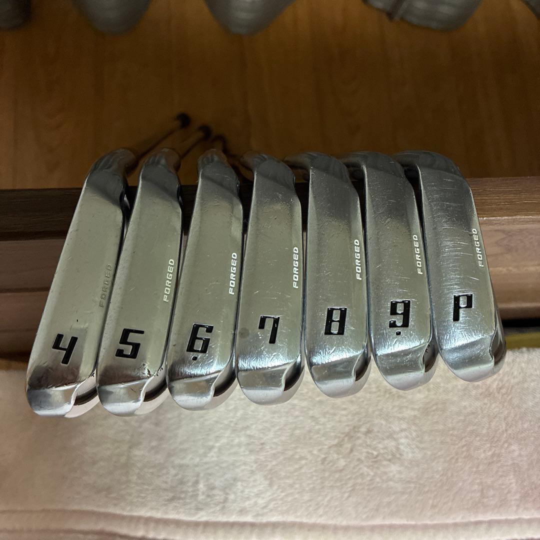 名器705 TYPE M アイアン6本セット+4番 ダイナミックゴールドS200