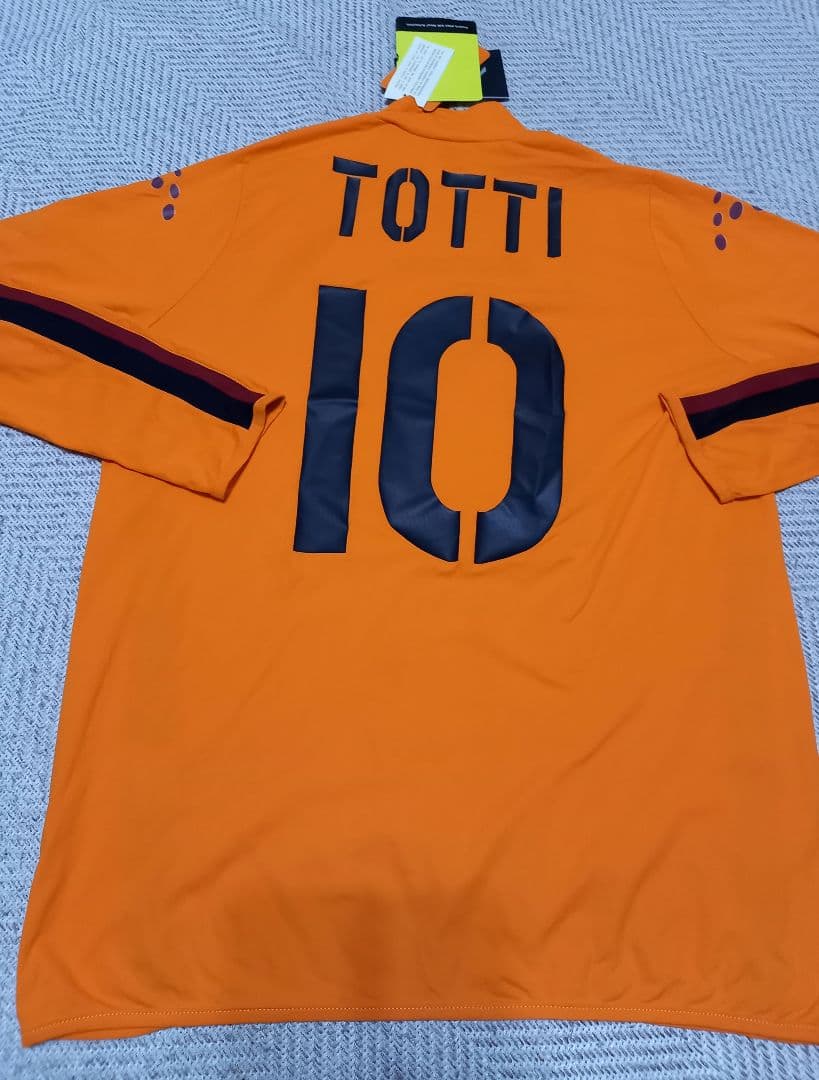 最終再値下げ【新品】AS　ROMA(3rd)No.10 ToTTI　長袖XL