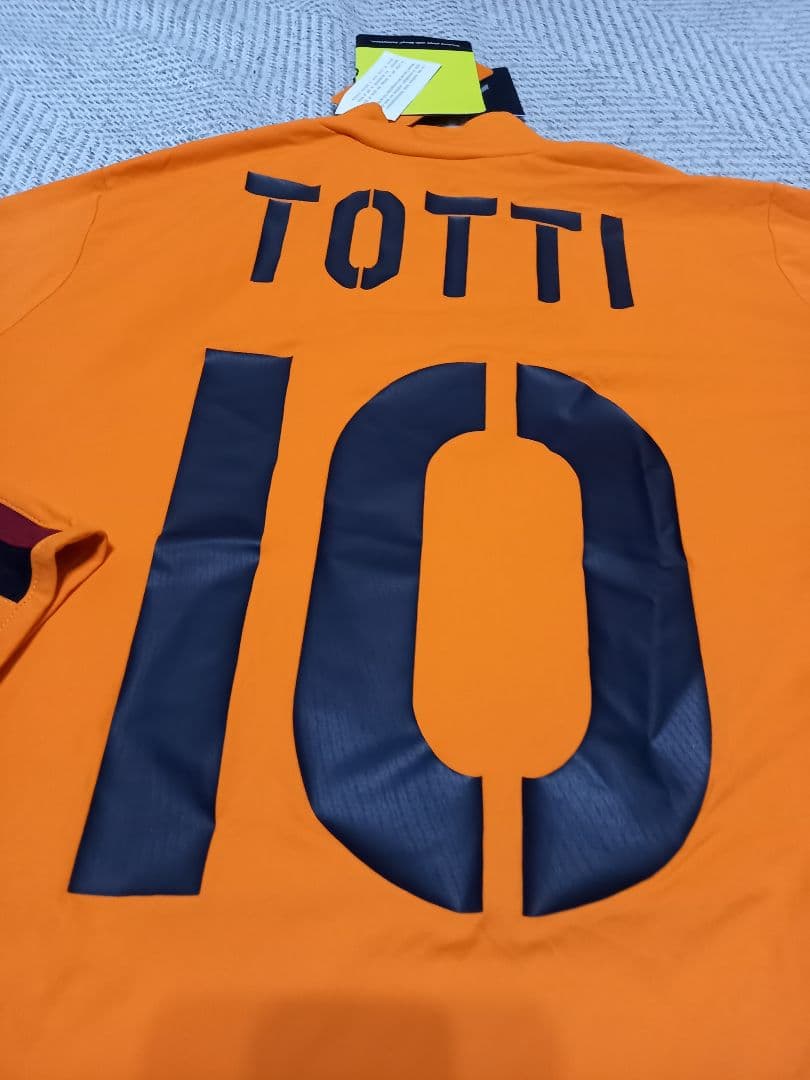 最終再値下げ【新品】AS　ROMA(3rd)No.10 ToTTI　長袖XL