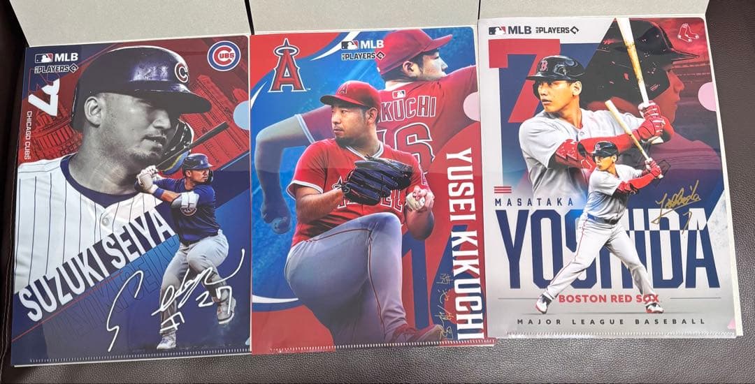 MLB クリアファイルコレクション フラットガシャポン 全12種 コンプリート