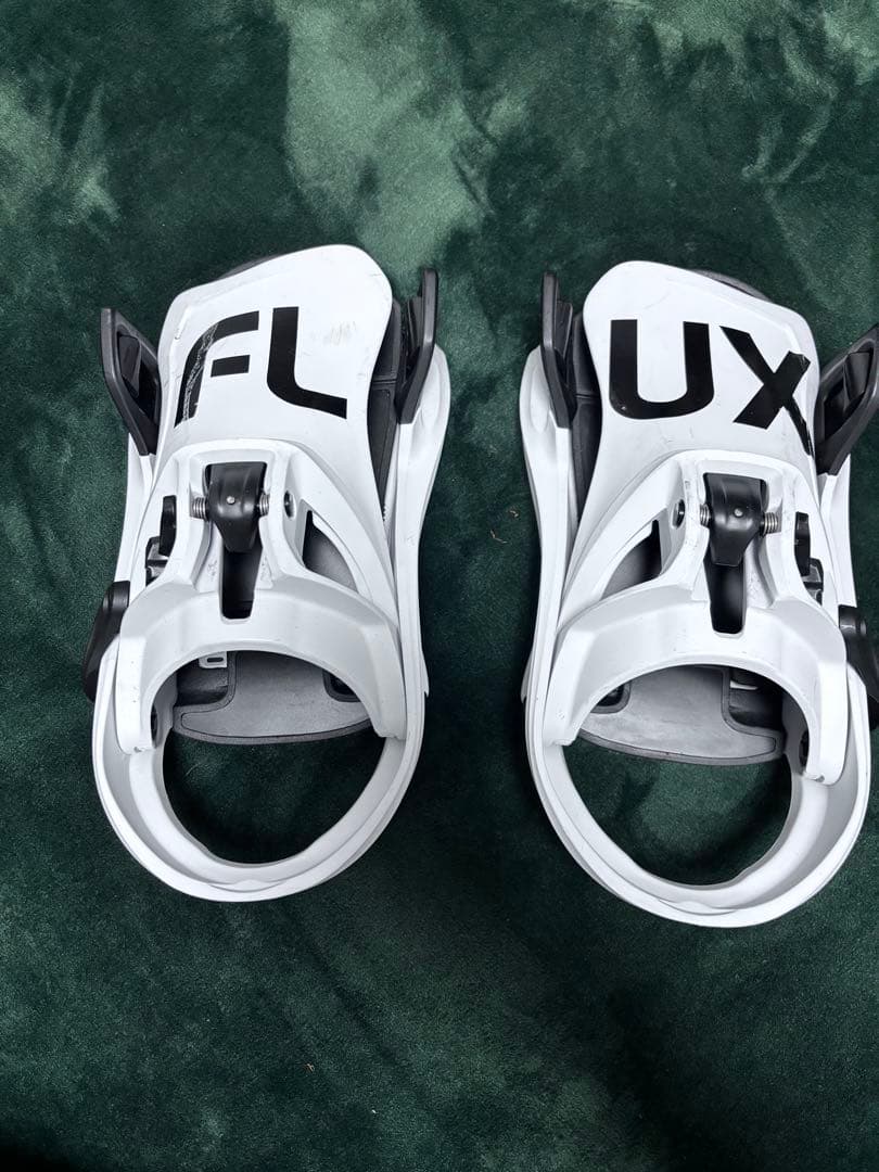 FLUX DS スノーボードビンディング Step On ホワイト Mサイズ