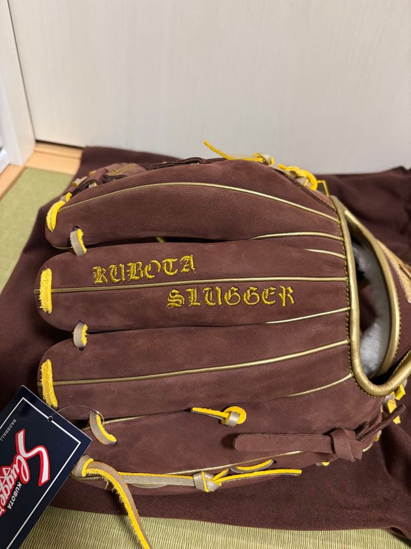 久保田スラッガー　軟式グローブ　スウェード
