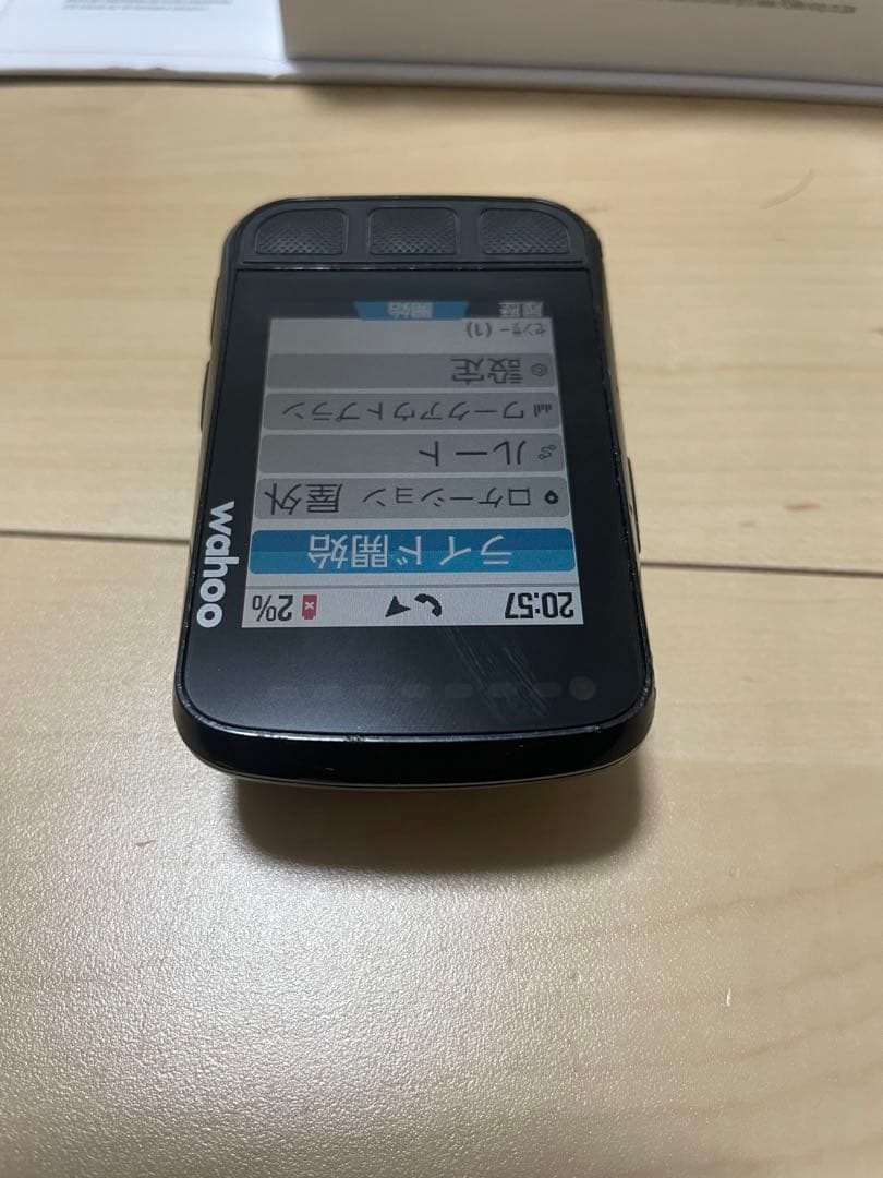 Wahoo ELEMNT BOLT V2サイクルコンピューター 本体