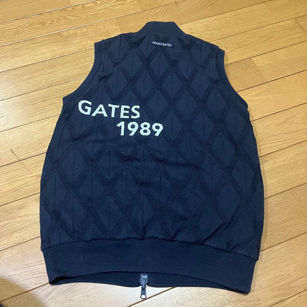 PEARLY GATES　パーリーゲイツ　フルジップ　ベスト リバーシブル