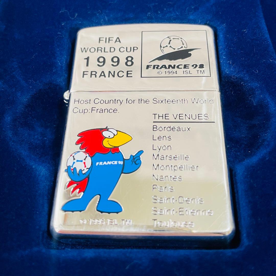 【レア品】Zippo FIFA1998 フランスワールドカップ ジッポー