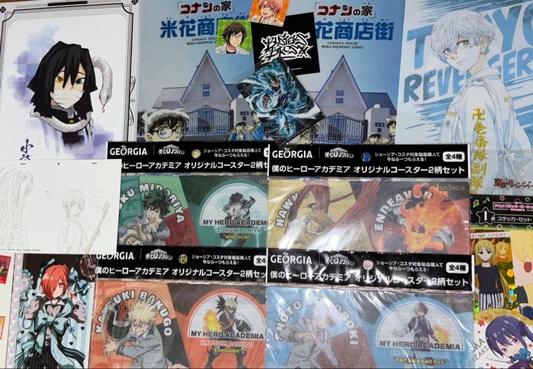 アニメグッズまとめ売り 大量 ノンジャンル 鬼滅の刃 ハイキュー アイナナ