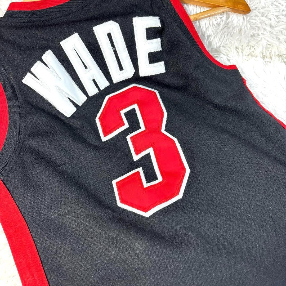 ミッチェルアンドネ HEAT ドウェイン・ウェイド NBA ユニフォーム 黒
