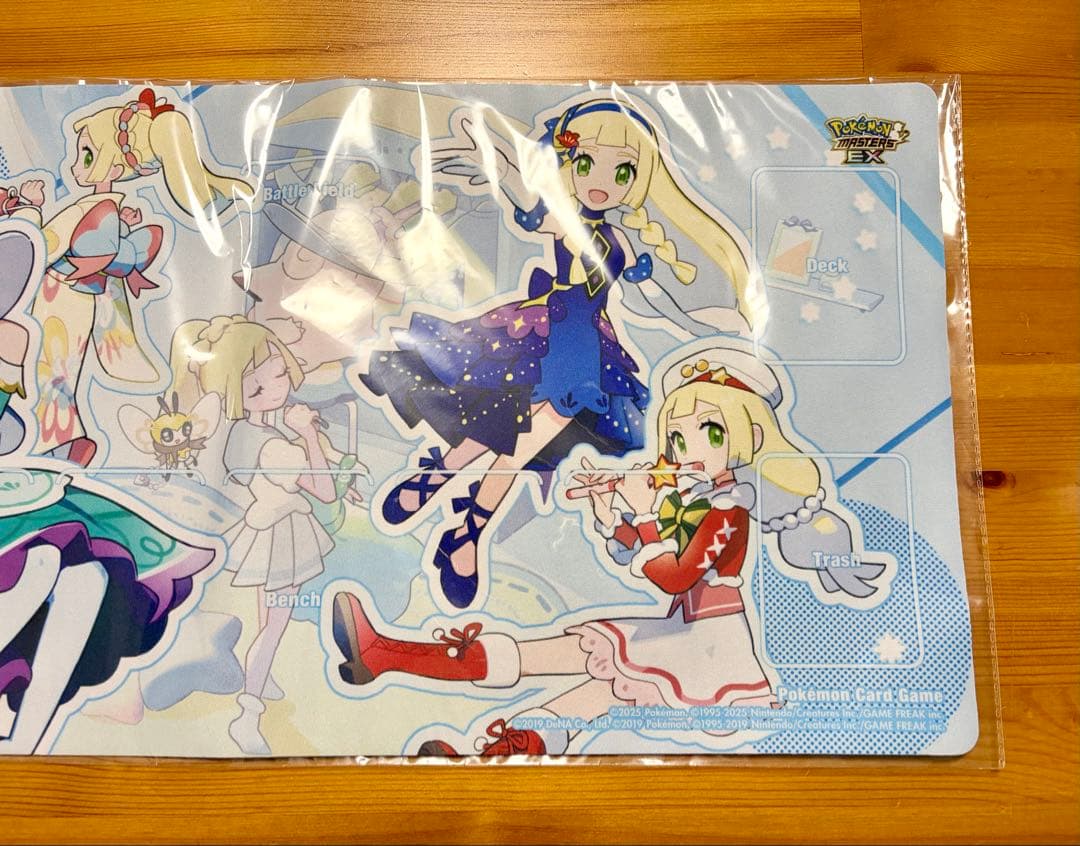 【ポケモンカードゲーム】当選品 ラバープレイマット リーリエ