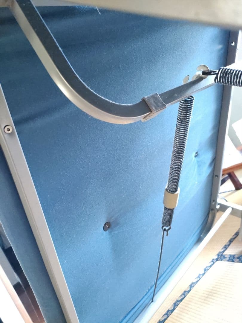 折りたたみベッド シングル atex 折り畳み アテックス ベッド 水色