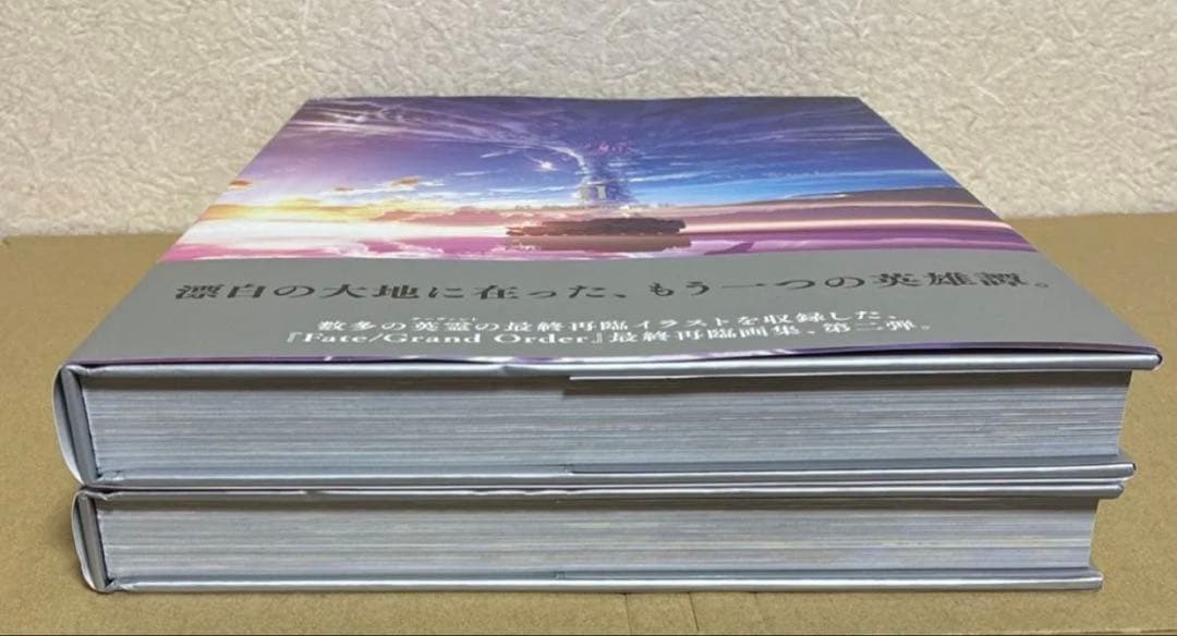 2冊セット Fate/Grand Order 最終再臨画集 Ⅰ Ⅱ　FGO