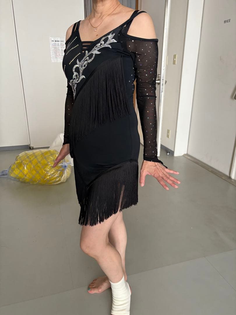 社交ダンス用ラテンオドレス　M〜L
