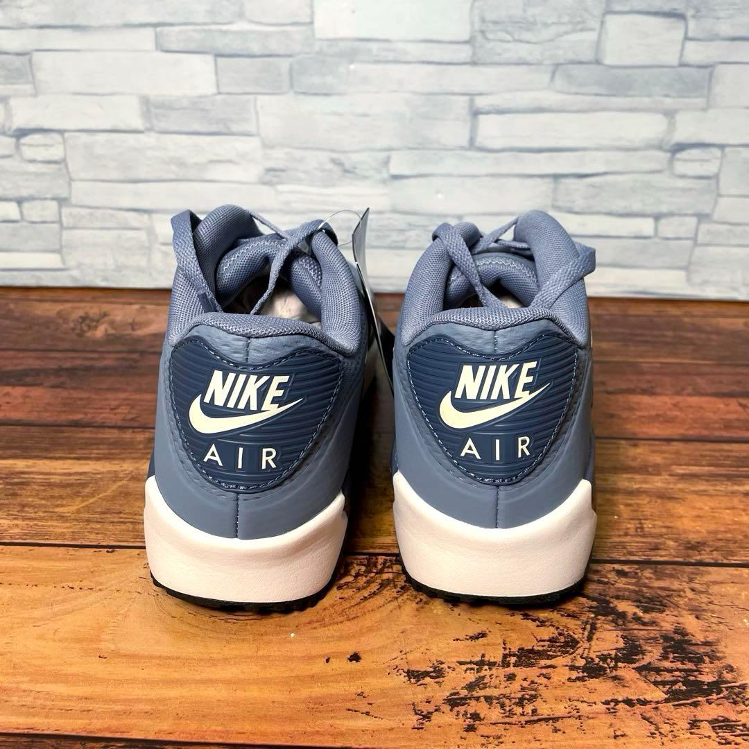 【箱付き新品】ナイキ エアマックス 90 ゴルフ ブルー 27 NIKE