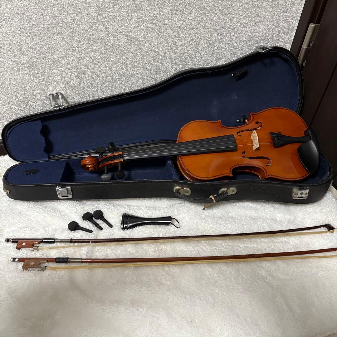 J.S.Violin JV-200 バイオリン 弓2本 ケース付