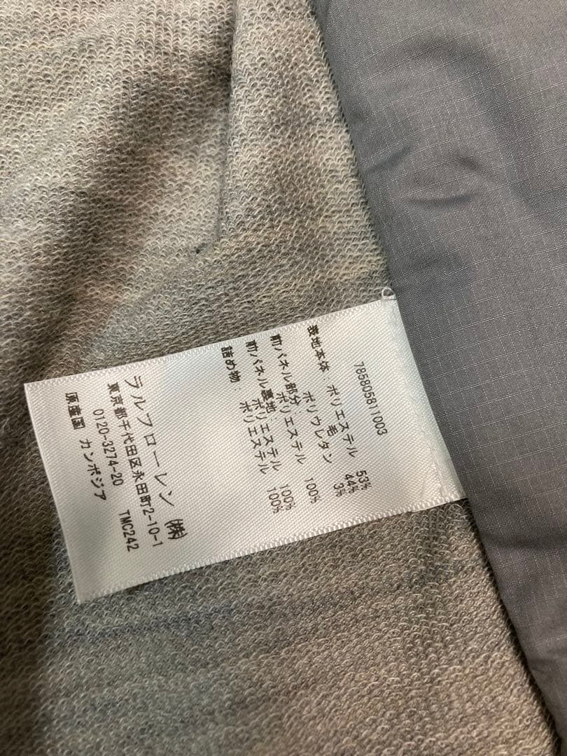 RLX ラルフローレン ゴルフジャケット グレーカモフラージュ