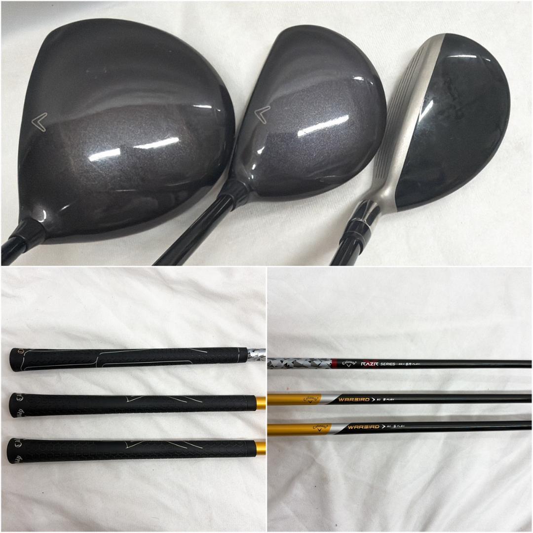 超豪華！キャロウェイ レガシー ウォーバード メンズ右利きゴルフセット L36