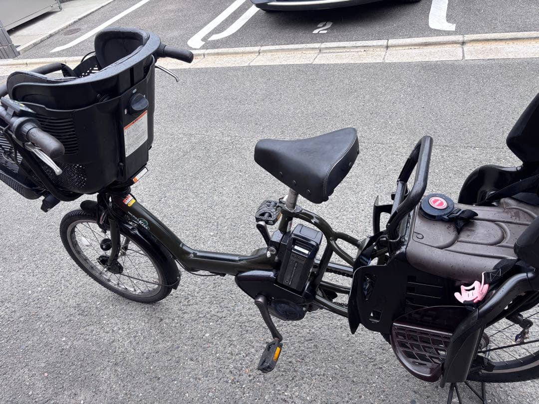 YAMAHA pas kiss 電動アシスト自転車 チャイルドシート付き