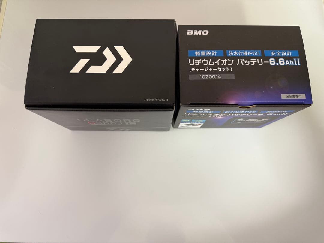 ダイワ21シーボーグ G300JL 現行品　BMOリチウムイオンバッテリーセット