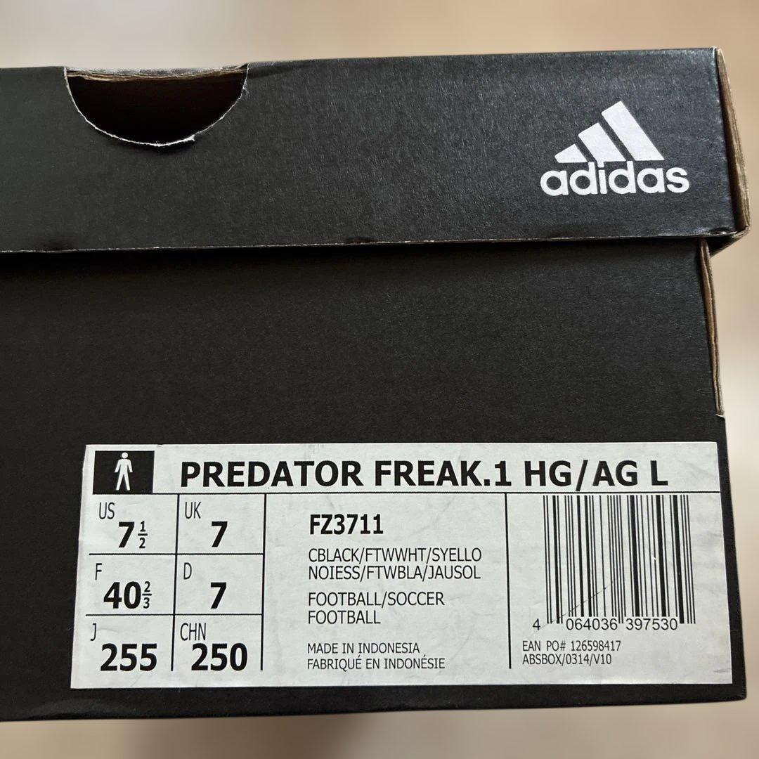 シューズ adidas PREDATOR FREAK .1 HG/AG L 25.5cm