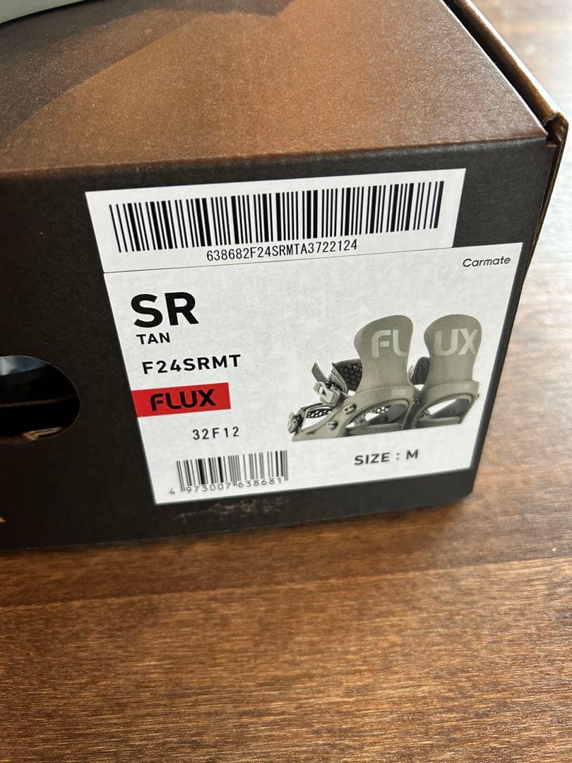 23-24 FLUX SR Mサイズ ビンディング 新品未使用