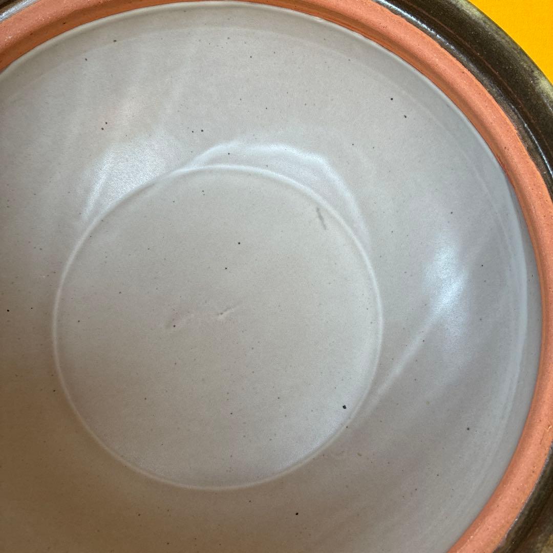 土鍋伊賀焼10.5号深鍋金彩刷毛目