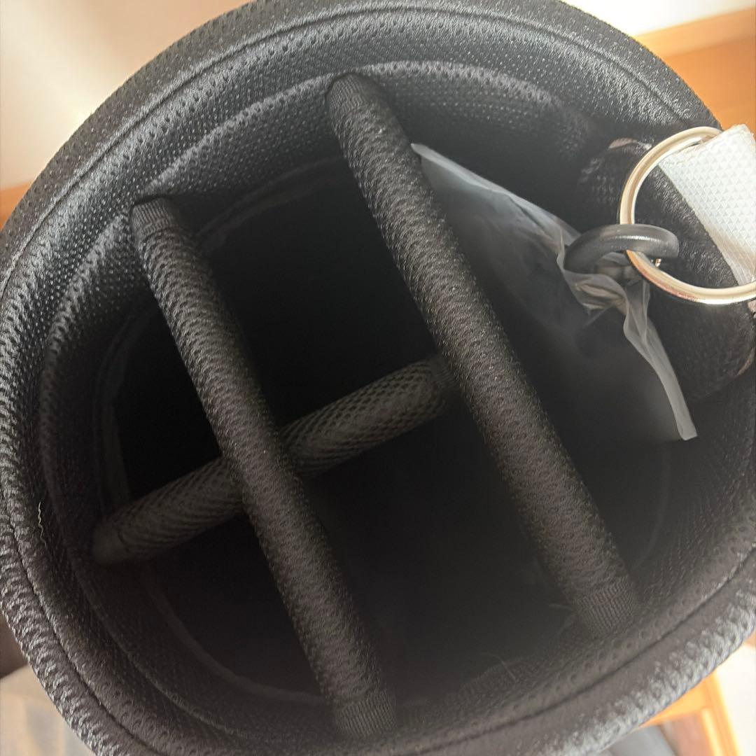 BRIDGESTONE ゴルフバッグ 黒赤白 カバー付き