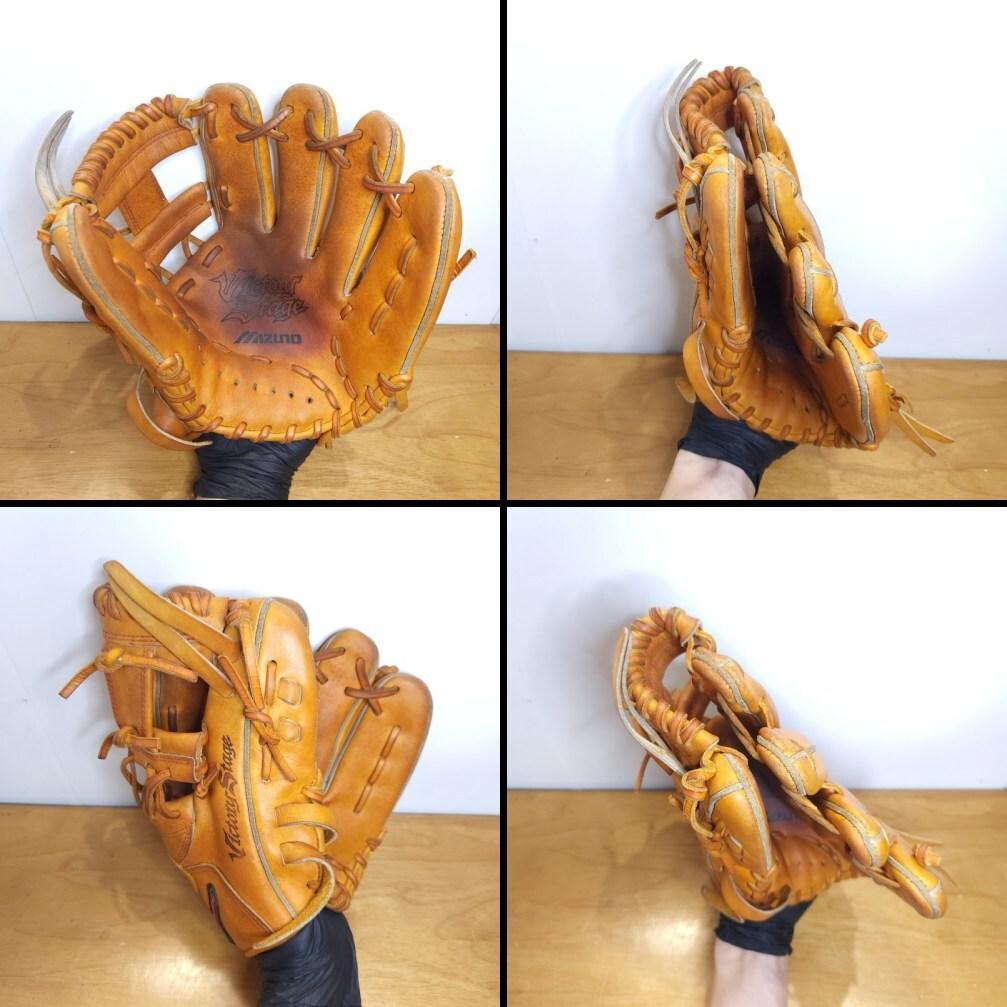 ミズノ ビクトリーステージ 限定モデル レッドラベル 内野用 硬式グローブ