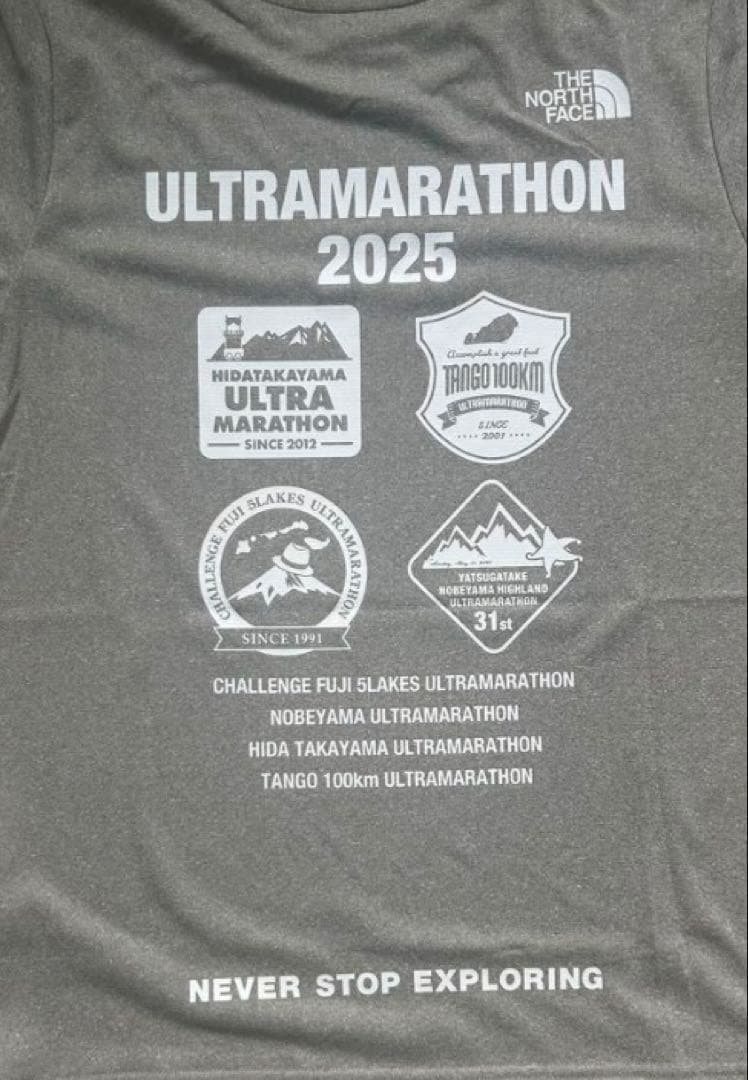 ノースフェイス　ウルトラマラソン　 Tシャツ　XLサイズ