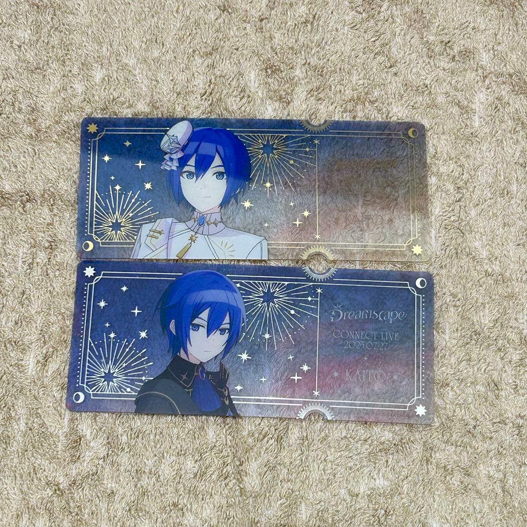 プロセカ コネクトライブ KAITO まとめ売り 缶バッジ カード