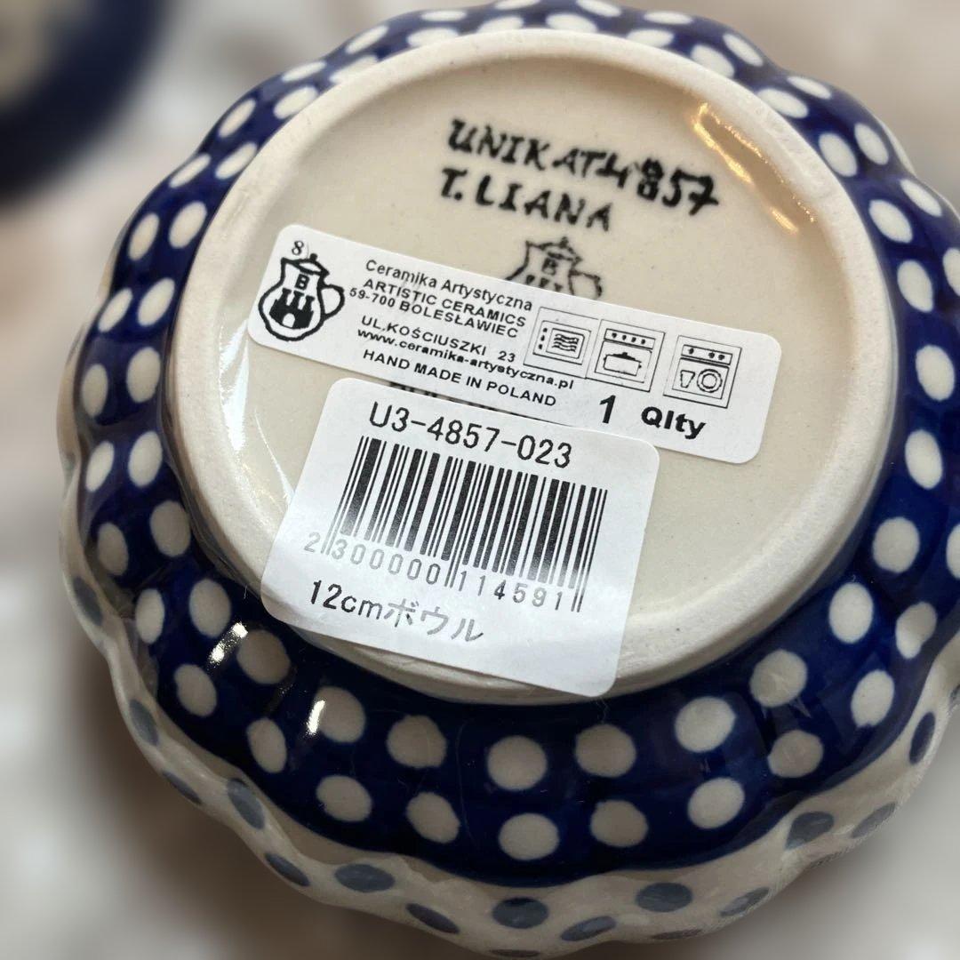 ポーリッシュポタリー　ポーランド食器　マグ　ボウル