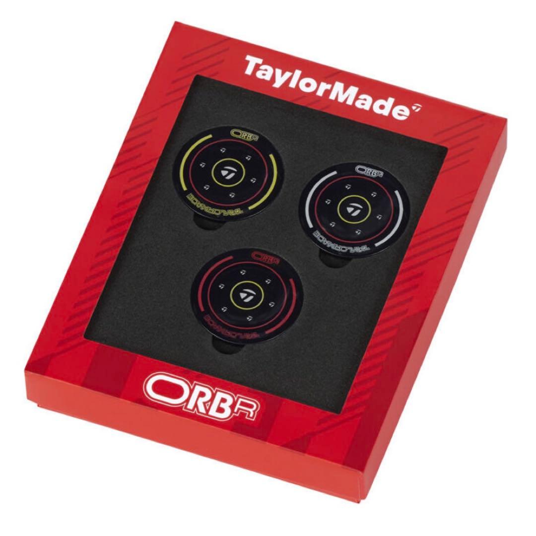 【TaylorMade 】TM25 TM×ORBR ボールマーカー3個セット