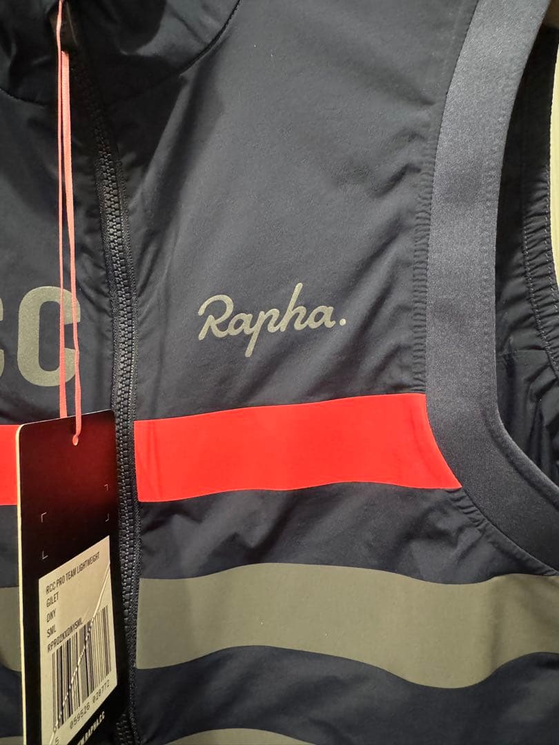 Rapha RCC プロチーム ライトウェイトジレ S ネイビー