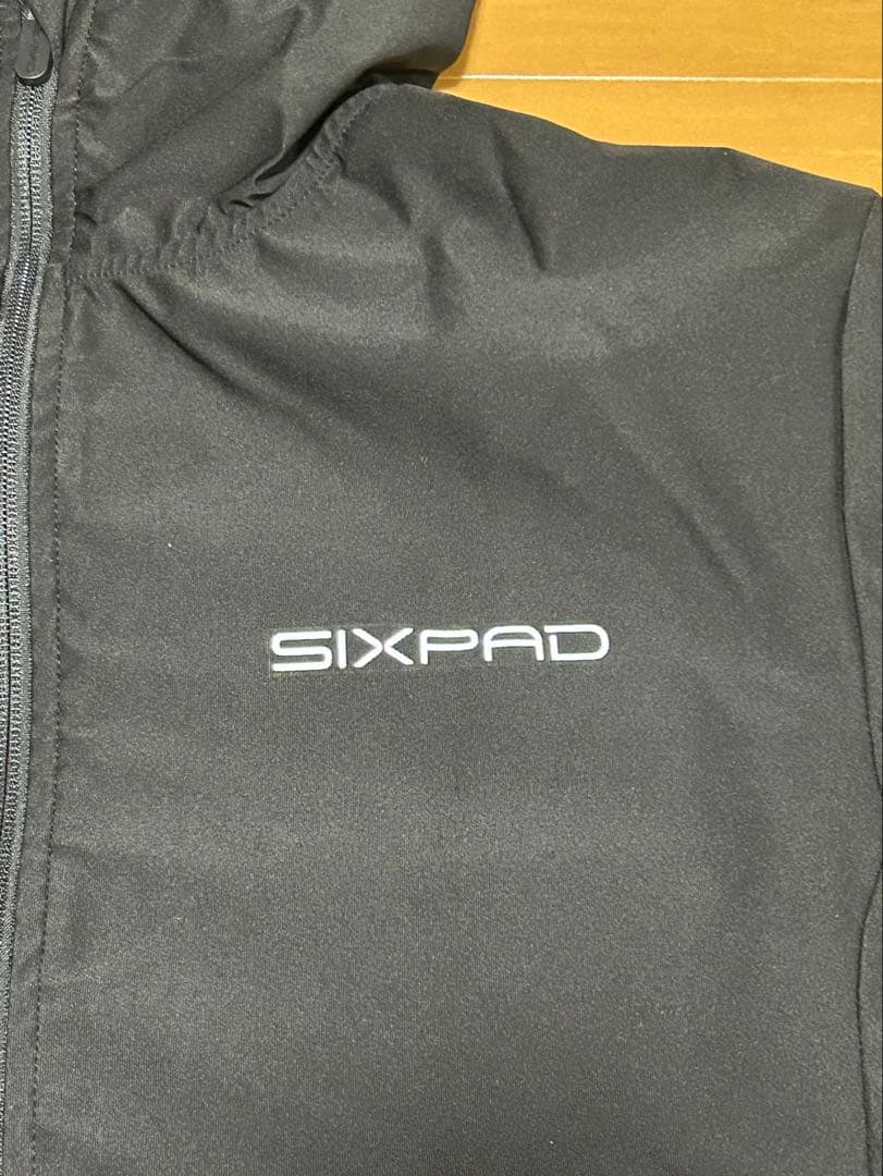 SIXPAD ブラック サウナスーツ フード付き