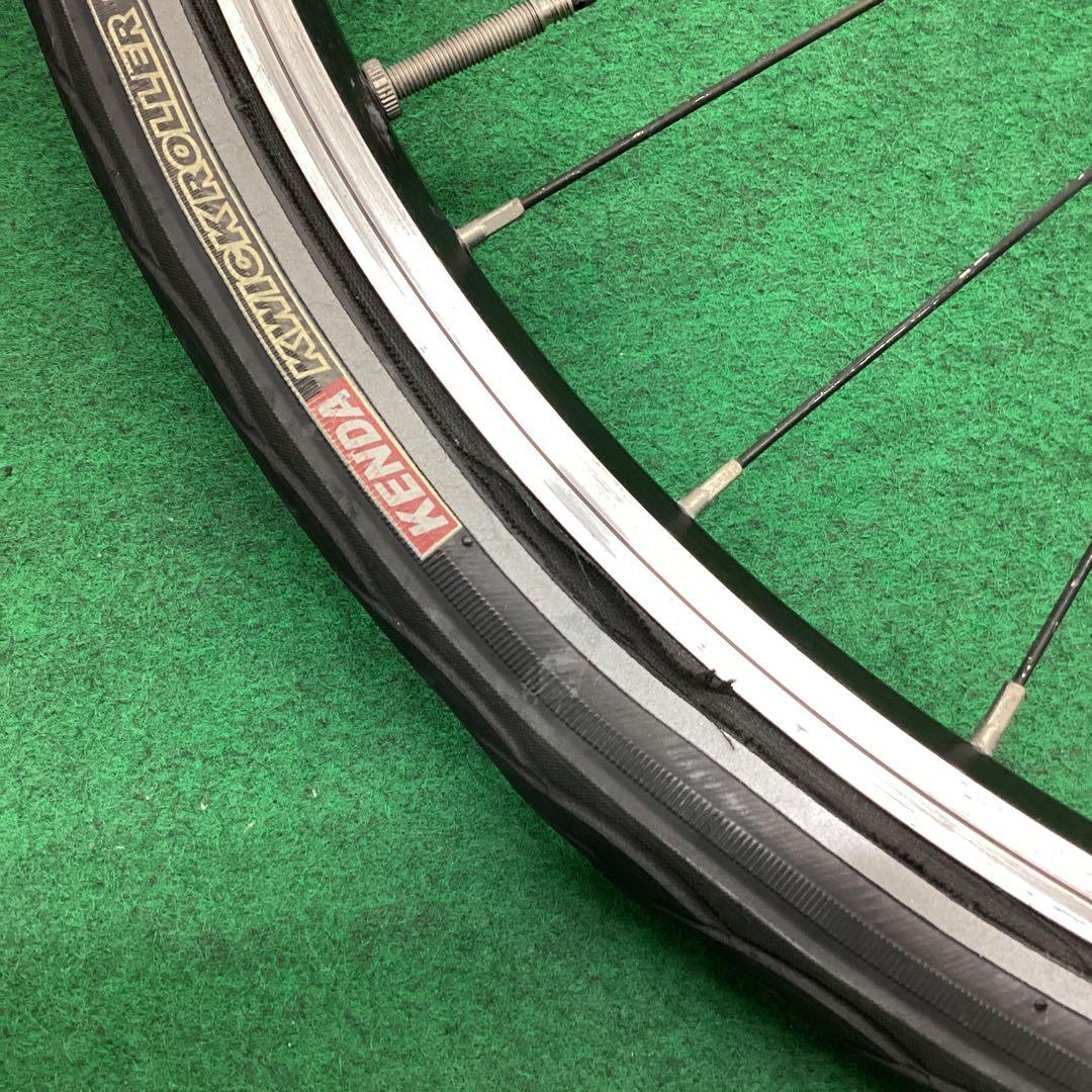 アルミ完組ホイール 700x32c タイヤ付 8s スプロケット付