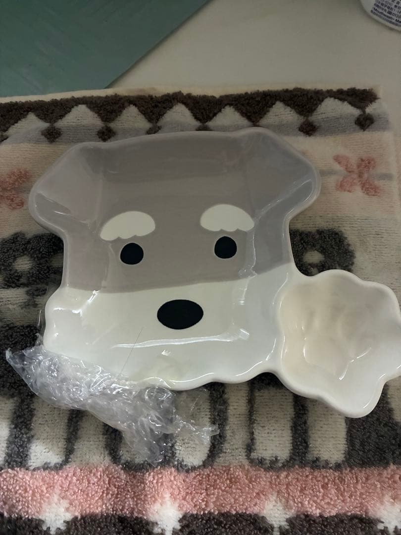 とんちゃん　確認用 新品未使用品発送 シュナウザー　 ガラス皿 など