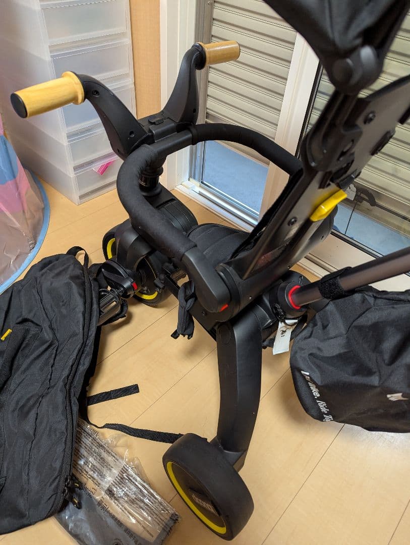 doona Liki Trike S5 プレミアム　折りたたみ三輪車　ブラック