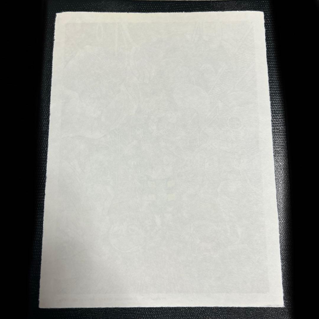 激レア　特典　ゲゲゲの鬼太郎　 水木しげる　描き下ろし 蓄光式高精細複製原画