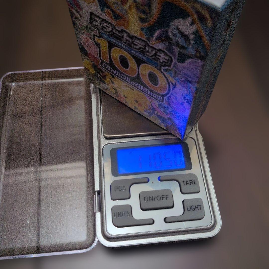 ポケモンカード スタートデッキ100 重量110.5g