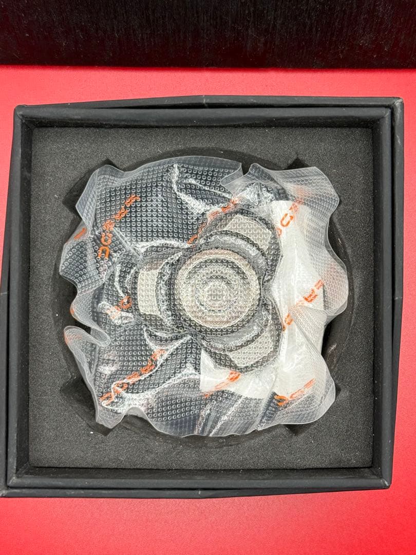 メーカー正規品FYEDC 電鍍ブラック刀紋モデル高級　ハンドスピナー　DYI